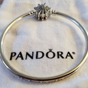 Pandora The Best Is Yet To Come Bangle Sz 17cm